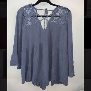American Eagle Blouse Sz XL